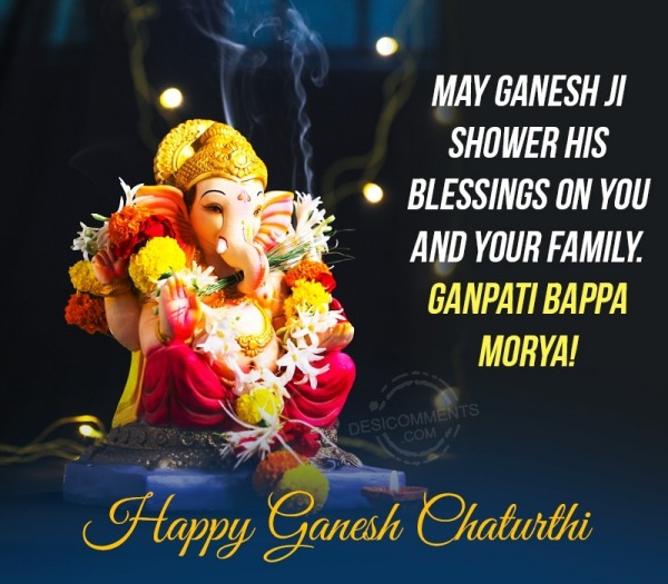 May Ganesh Ji Shower His