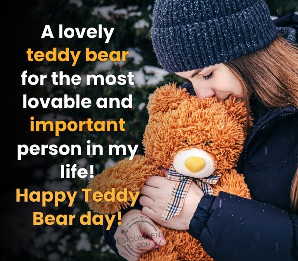 A Lovely Teddy Bear For The