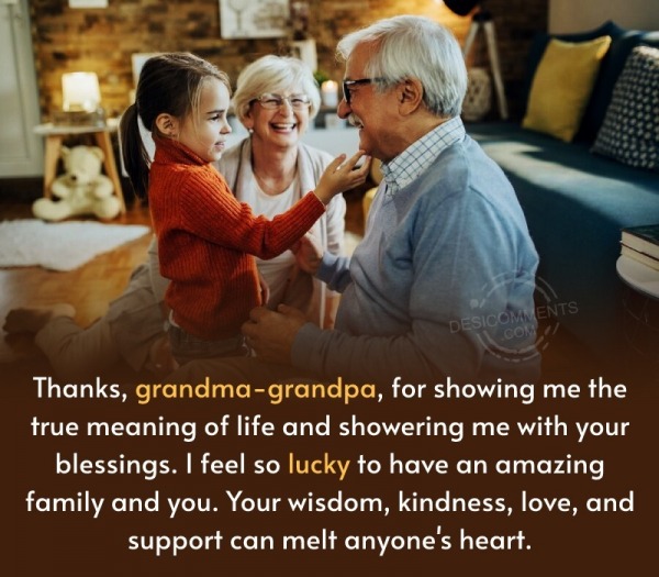 Thanks Grandma-Grandpa