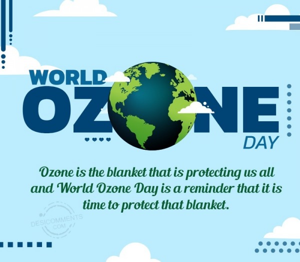 Ozone Is The Blanket That Is