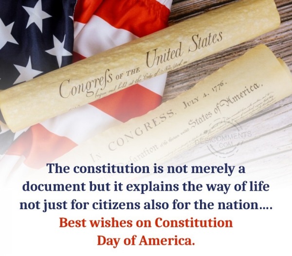 The Constitution Is Not Merely A