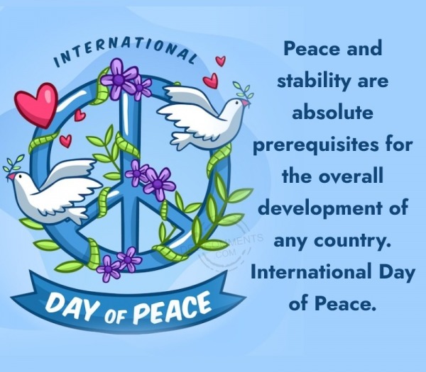 Peace And Stability Are Absolute