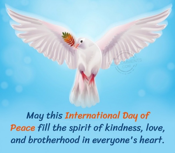 May This International Day Of Peace
