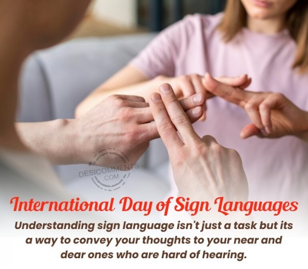 International Day of Sign Languages