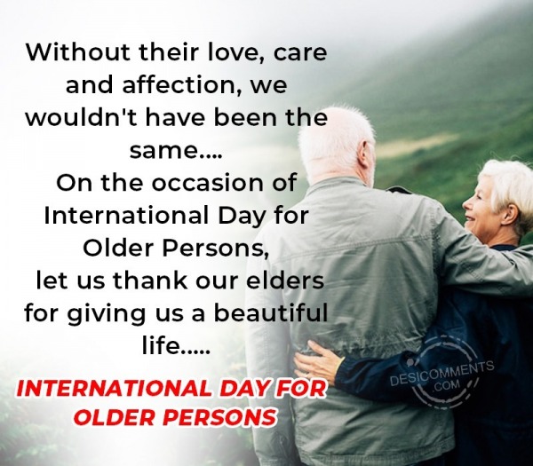 Let Us Thank Our Elders For Giving