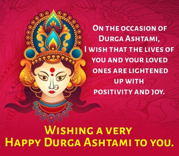 Happy Durga Ashtami To You