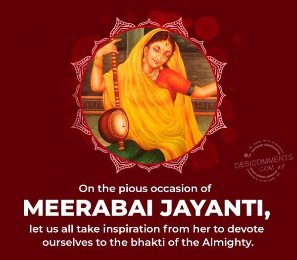 Meera Bai Jayanti Picture