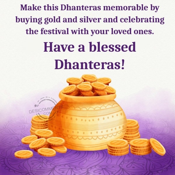 Have A Blessed Dhanteras