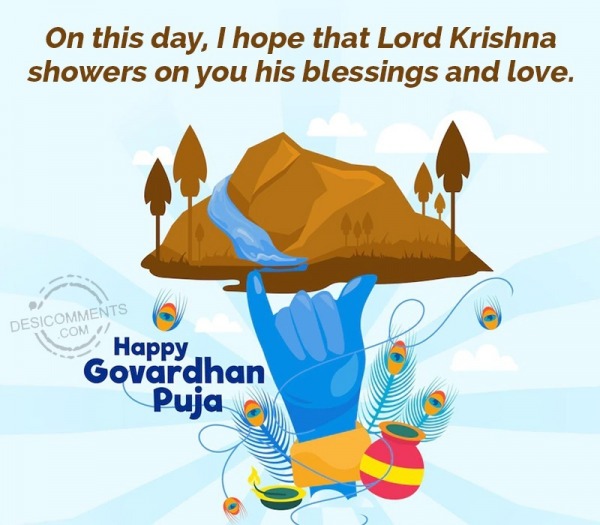 Happy Goverdhan Puja Picture