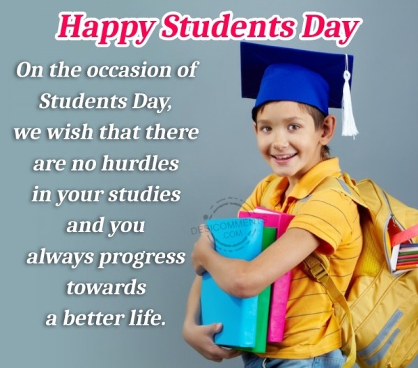 On The Occasion Of World Students Day
