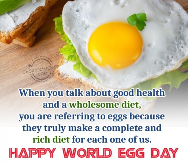 Happy World Egg Day Image