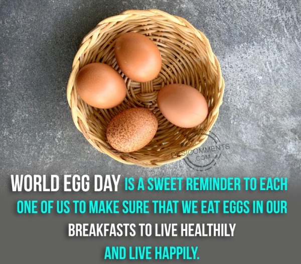 World Egg Day Is A Sweet Reminder