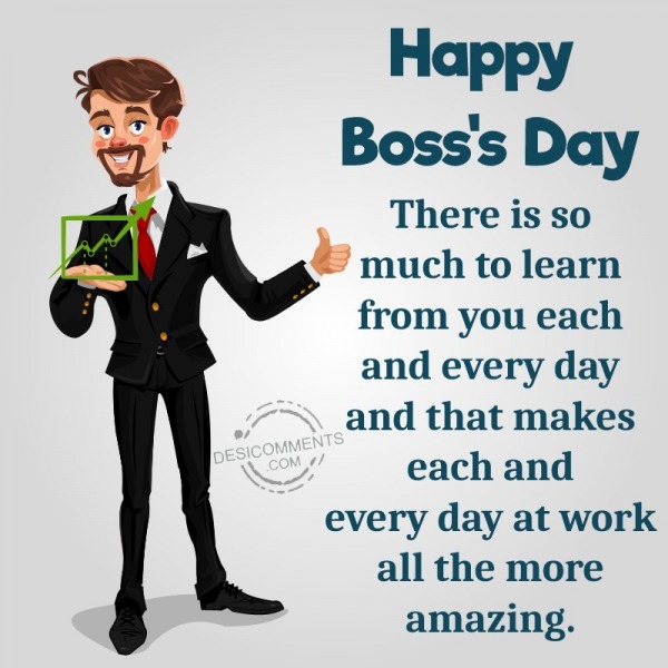 Happy Boss’s Day Picture - DesiComments.com