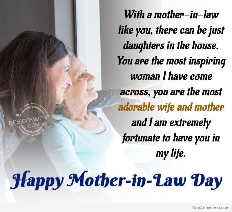 Happy MotherinLaw Day Image