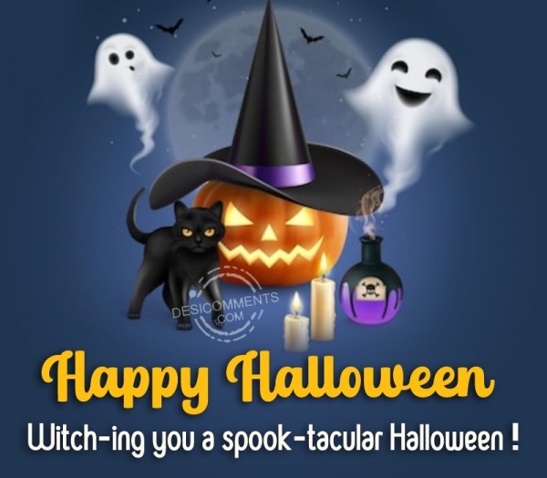 Witch-ing You A Spook-tacular Halloween!