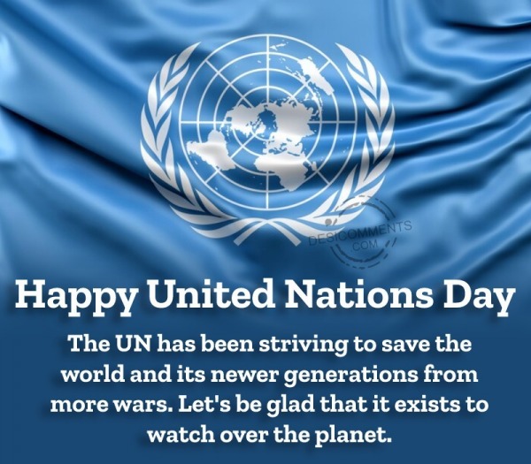Happy United Nations Day Pic