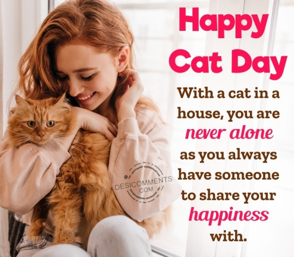 Happy Cat Day Image
