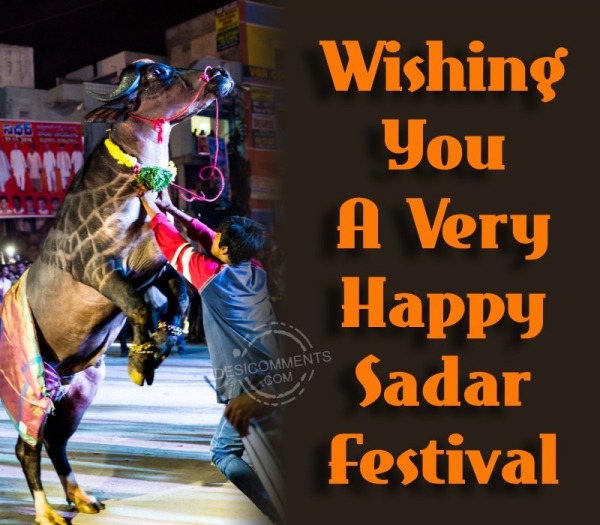 Wishing You A Very Happy Sadar Festival