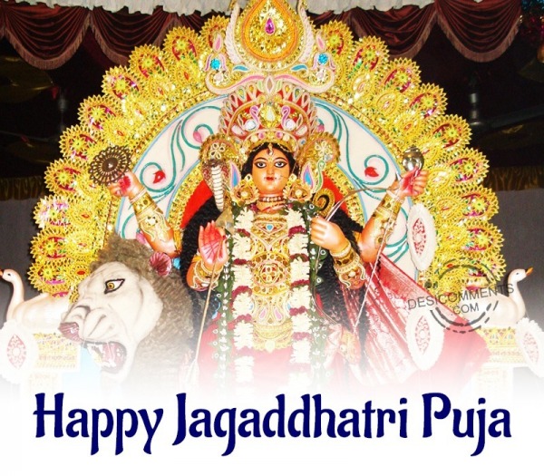 Happy Jagaddhatri Puja Pic