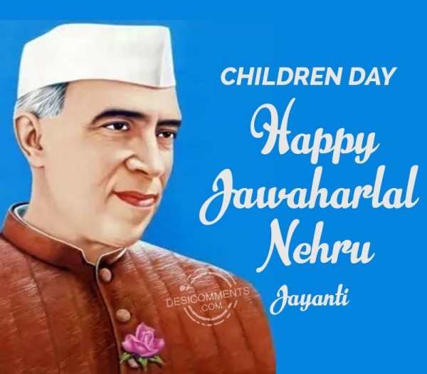 Jawaharlal Nehru Jayanti Image