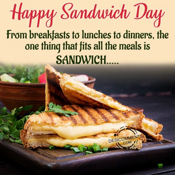 Happy Sandwich Day Photo