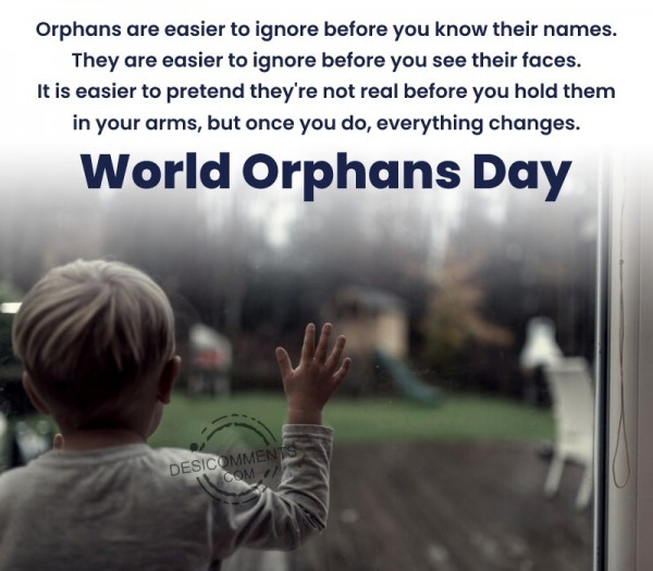 World Orphans Day Pic