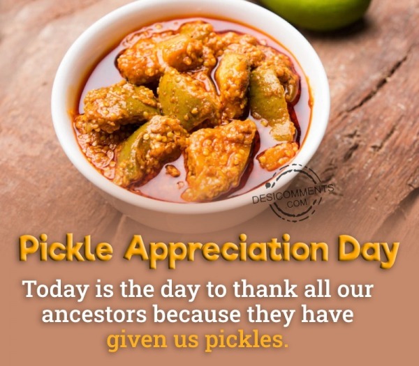 Pickle Appreciation Day Wish Image