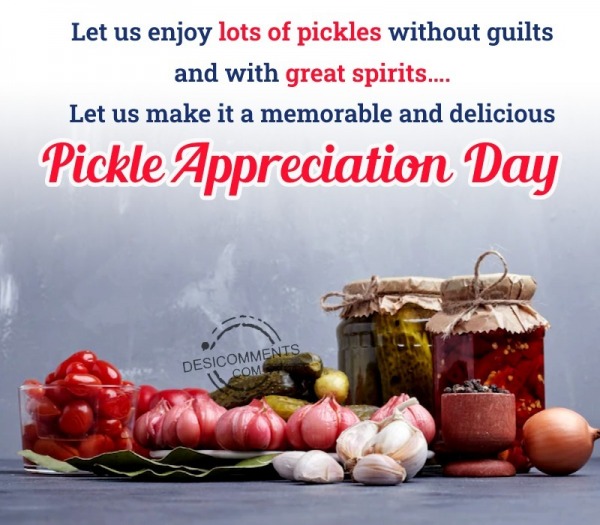 Pickle Appreciation Day Photo