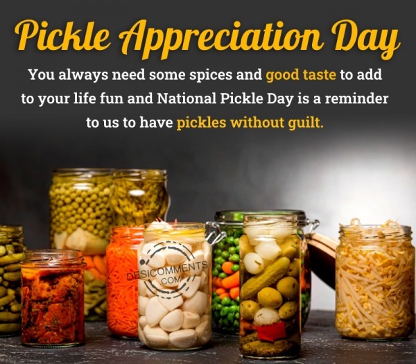 Pickle Appreciation Day Image