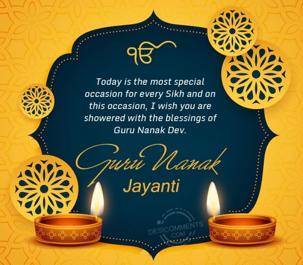 Happy Guru Nanak Jayanti Photo