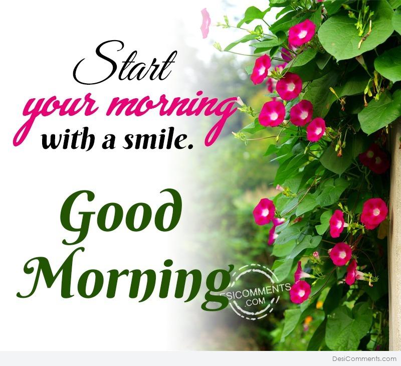 A simple smile is all it takes to make one happy  Good Morning  Premium  Wishes