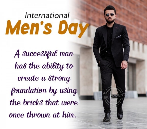 Happy International Men’s Day