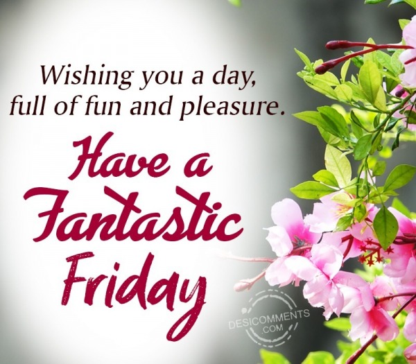 Have A Fantastic Friday