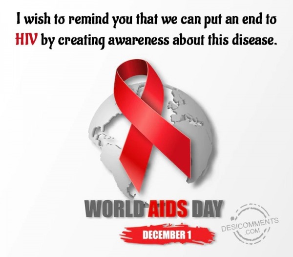 World AIDS Day, Dec 1st