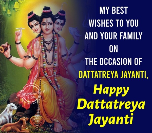 Happy Dattatreya Jayanti Image