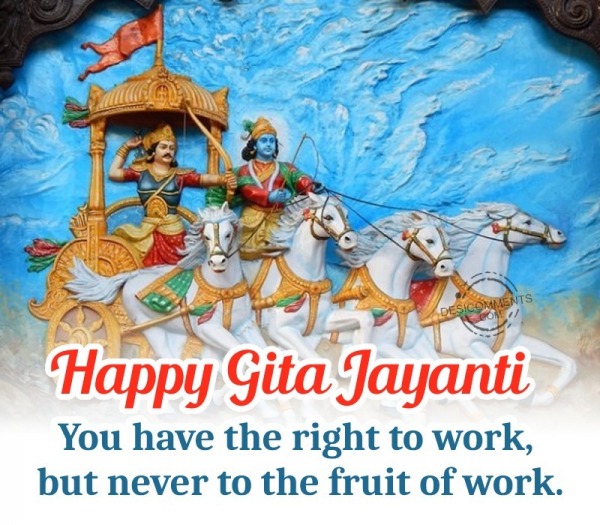 Happy Gita Jayanti Pic