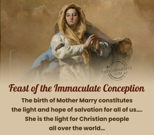 Feast of the Immaculate Conception Pic