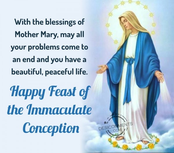 Happy Feast of the Immaculate Conception Photo