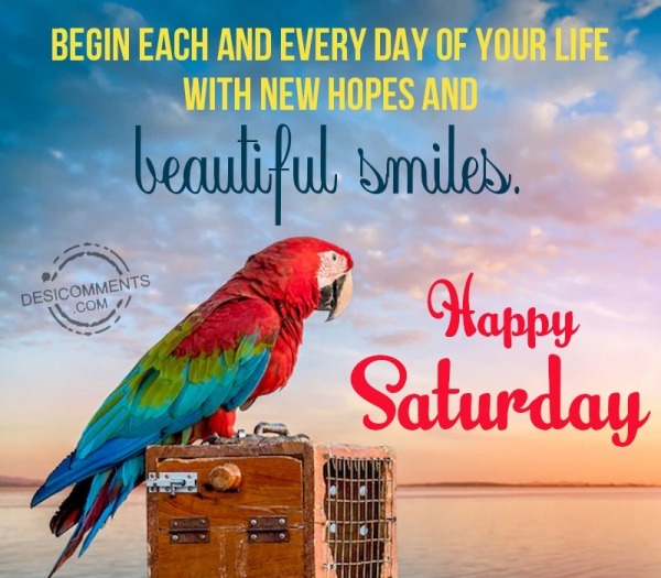 Happy Saturday Wish Photo