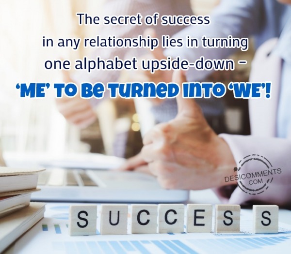 The Secret Of Success In Any Relationship