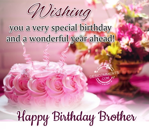 Wishing You A Very Happy Birthday Brother