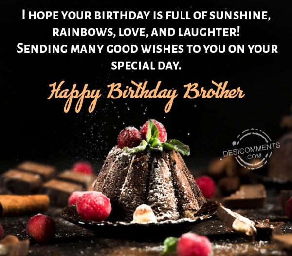 A Very Happy Birthday Brother