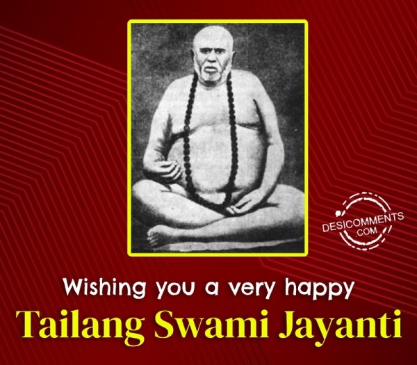 Tailang Swami Jayanti