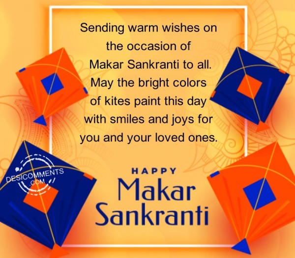 Sending Warm Wishes On The Occasion