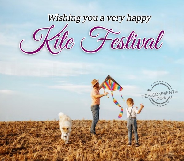 Wish You A Very Happy Kite Festival
