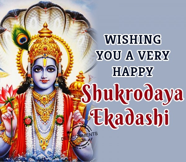 Wishing You A Very Happy Shukrodaya Ekadashi