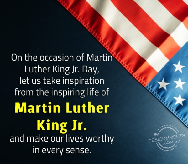 On The Occasion Of Martin Luther King Jr. Day