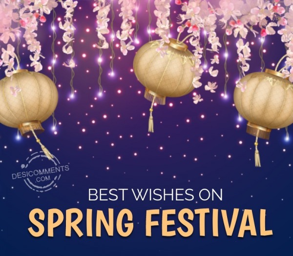 Best Wishes On Spring Festival