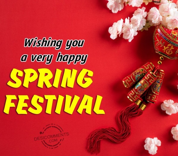 Wishing You A Very Happy Spring Festival