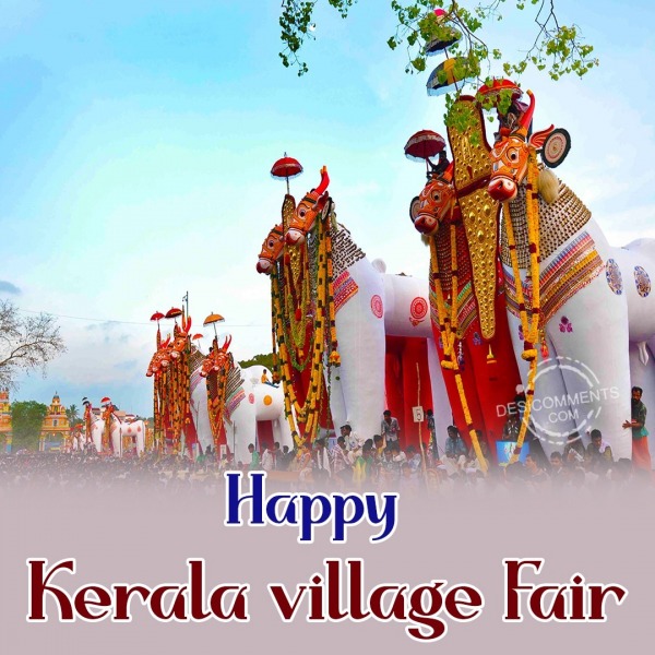 Happy Kerala Village Fair Picture